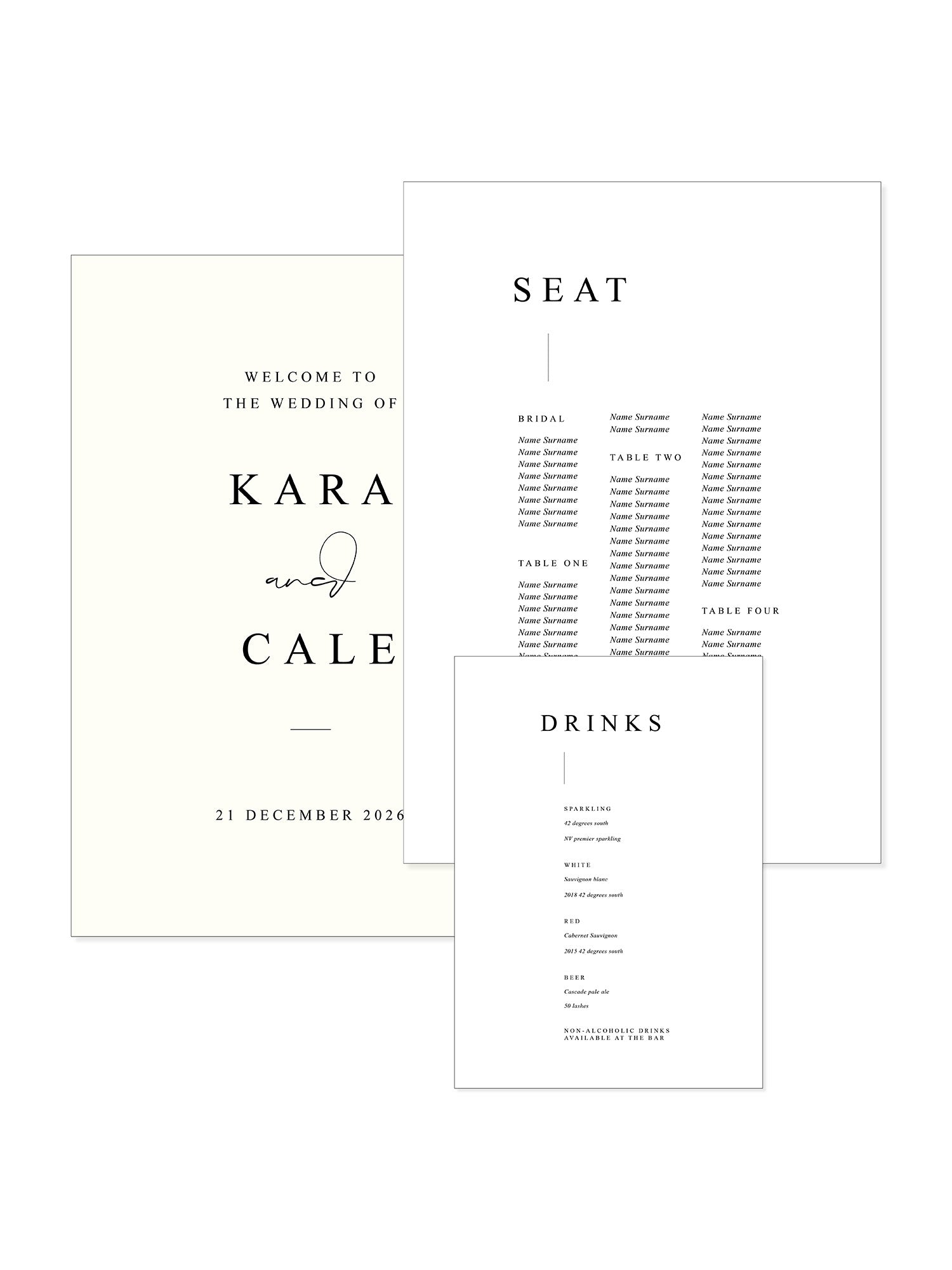 Roman Signage Package