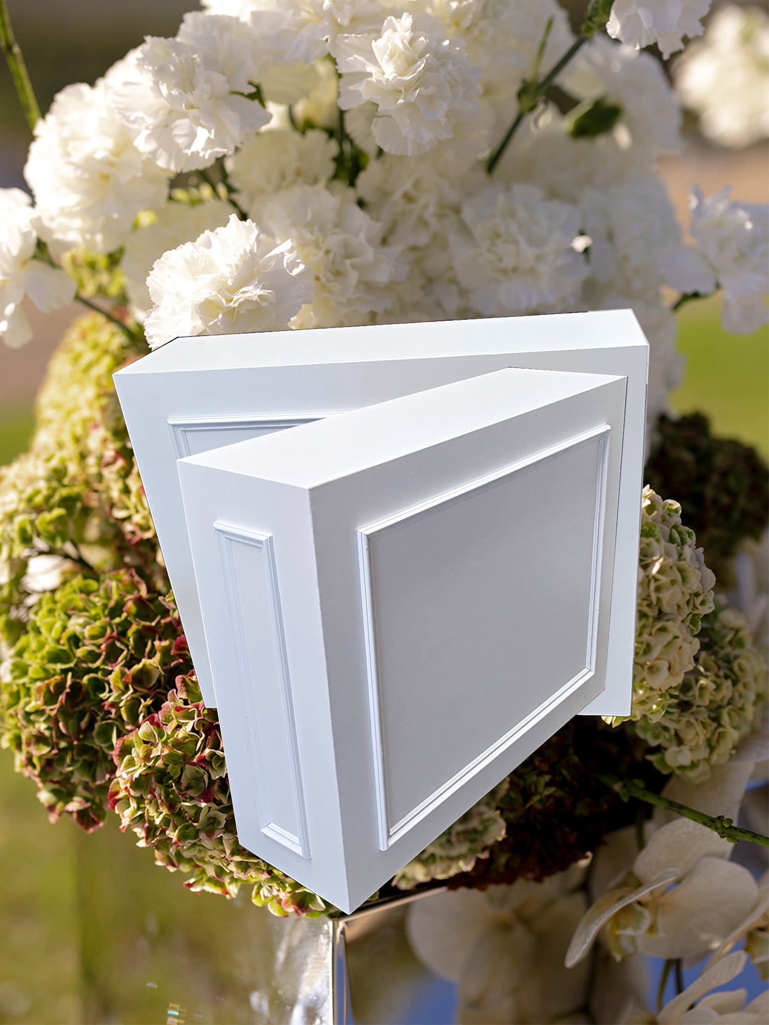 Wainscoting Long Plinth – White