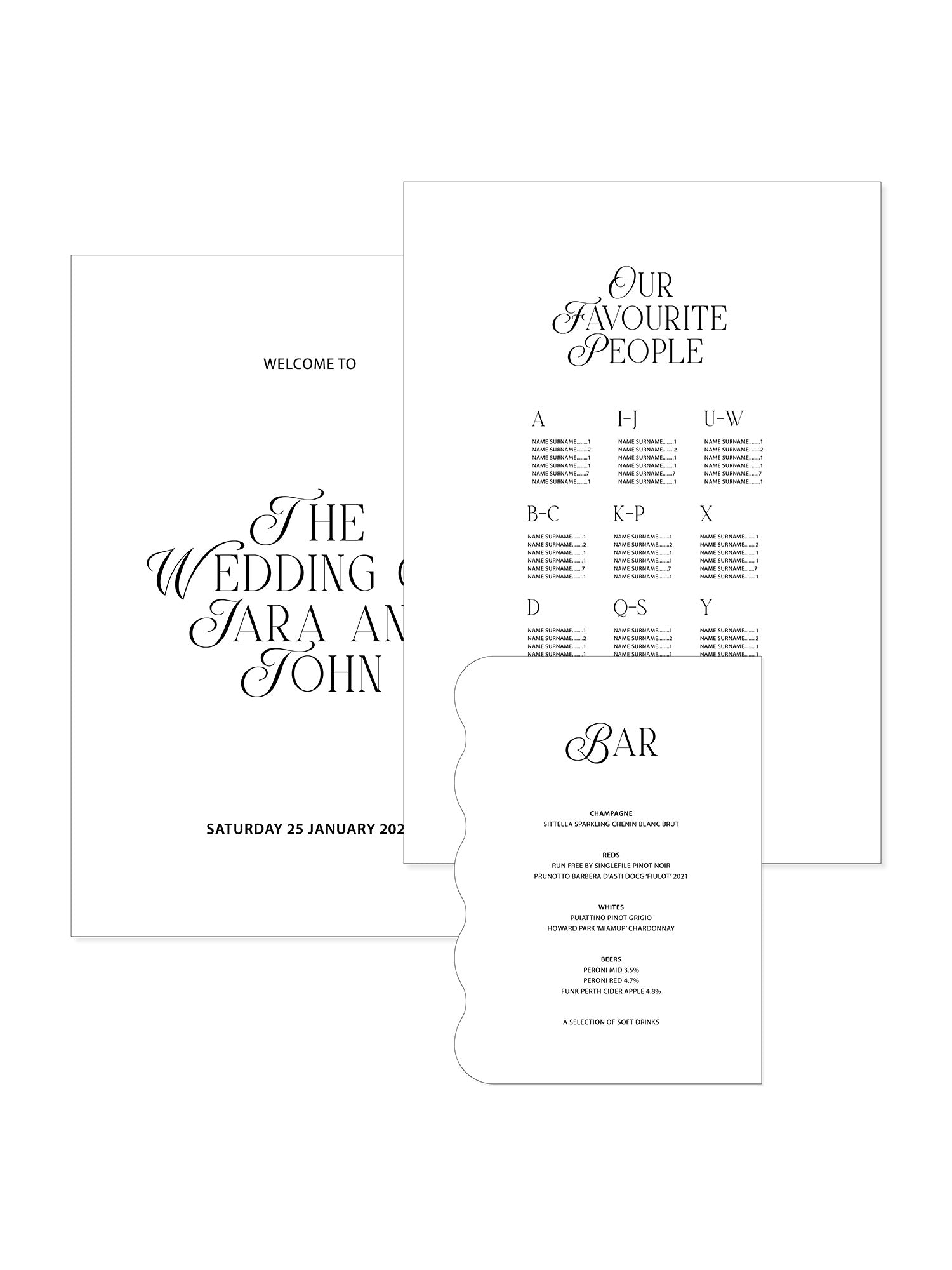 Willow Signage Package